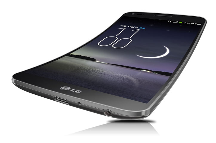 LG G Flex kavisli ekran