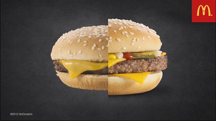 karsilastirmali reklam mc donalds
