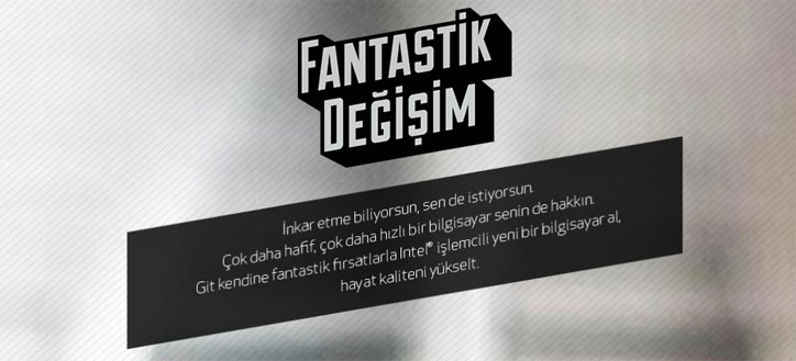 intel türkiye fantastik değişim