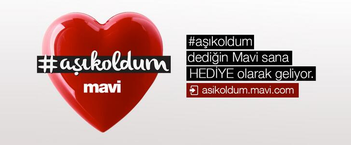 mavi aşık oldum