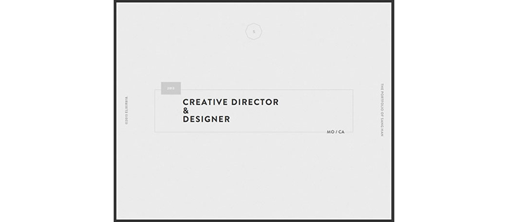 renkli minimalist web tasarım