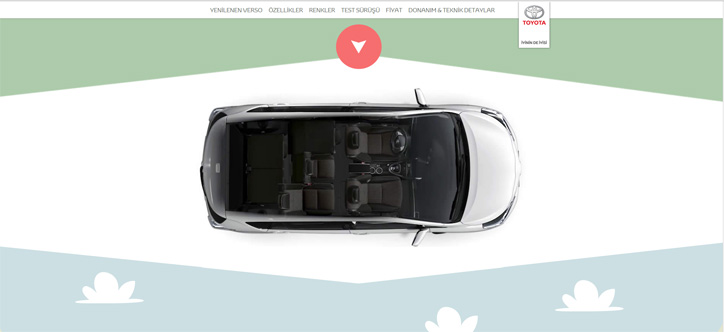 toyota yeni verso web sitesi