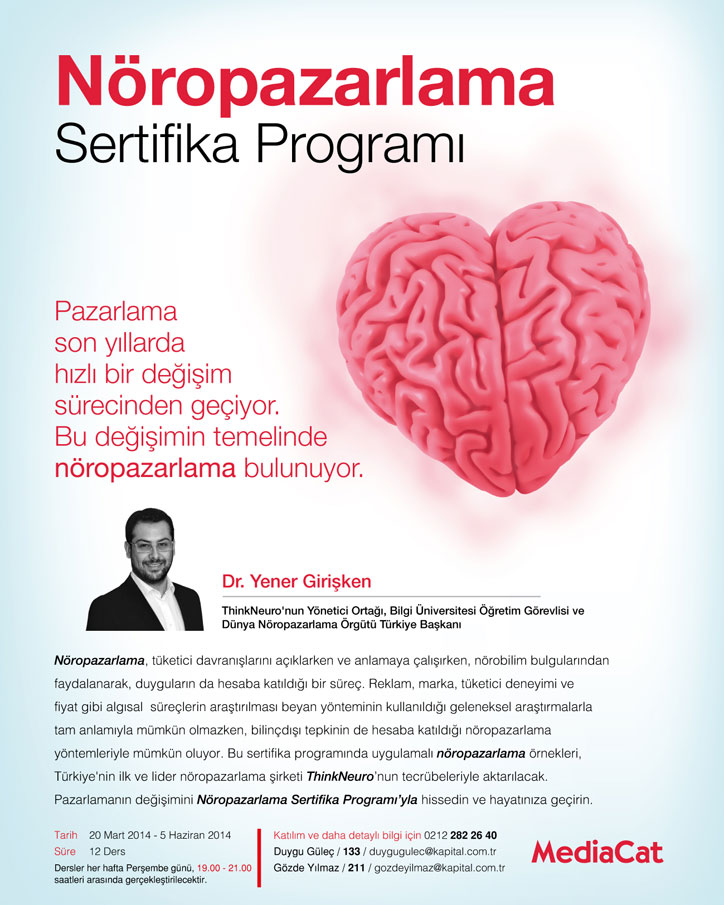 Nöropazarlama Sertifika Programı Mediacat