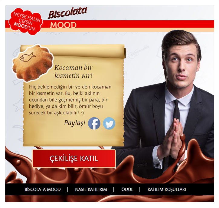 biscolata facebook kampanyası