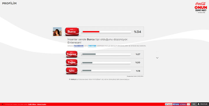 coca-cola interaktif kampanya