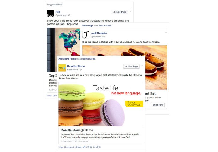 facebook reklam harcamaları 2014