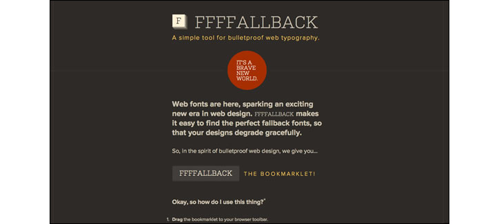 FFFFALLBACK tipografi araçları