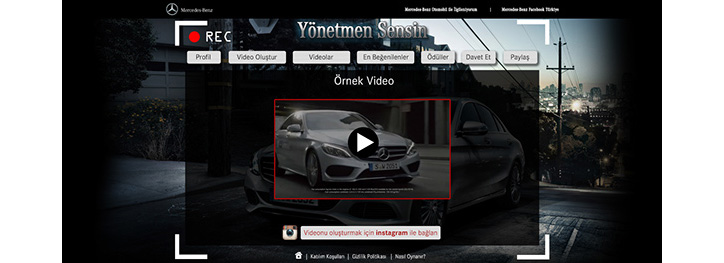 Mercedes benz facebook kampanyası