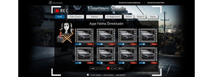 mercedes benz sosyal medya kampanyası