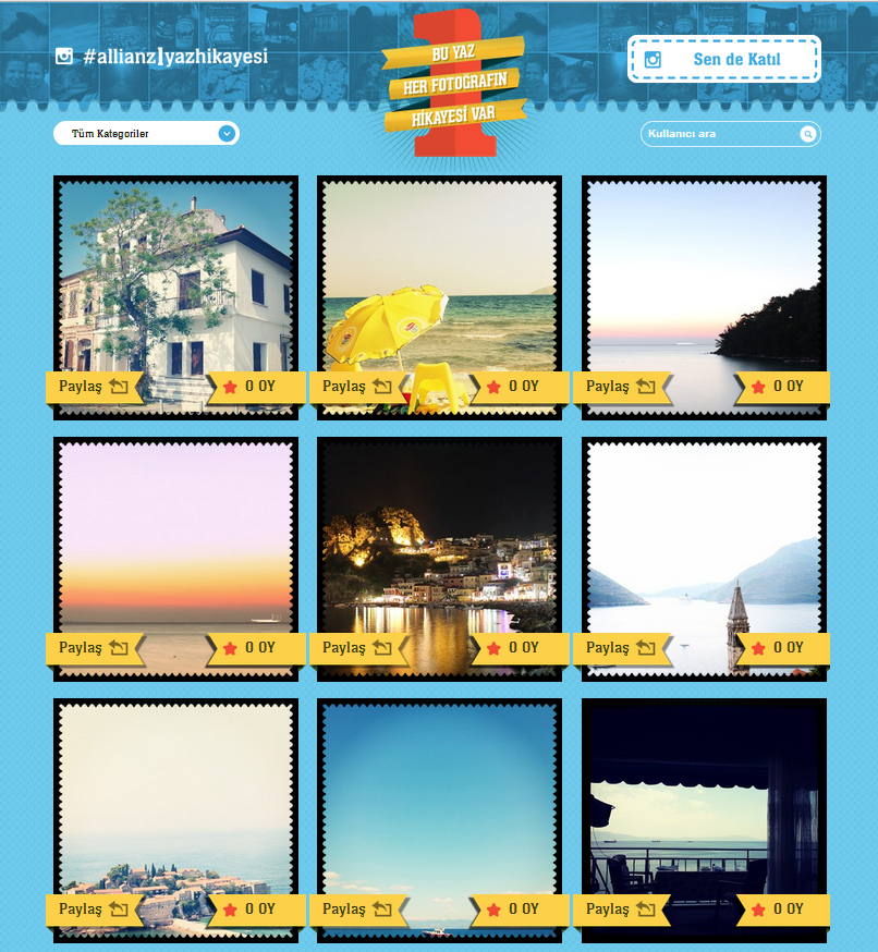Allianz Instagram Yarışması