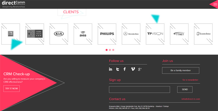 directcomm web sitesi