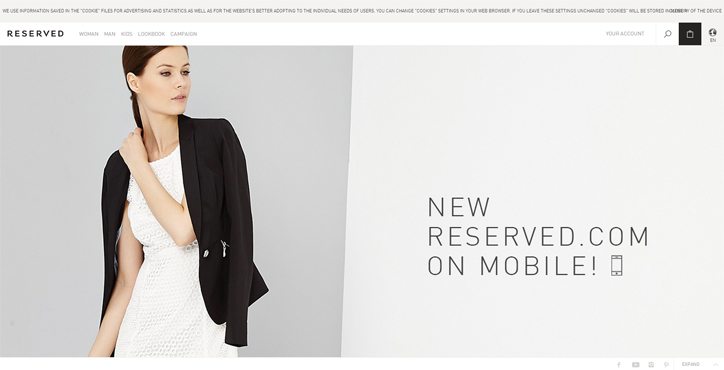 moda markaları web sitesi tasarımı reserved