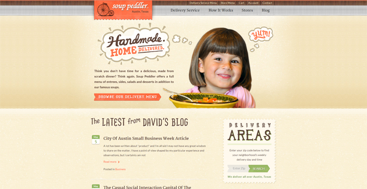 web sitesi örnekleri soup peddler