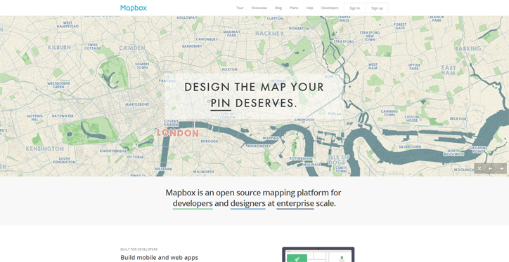 web tasarımda başarılı renk kullanımı mapbox