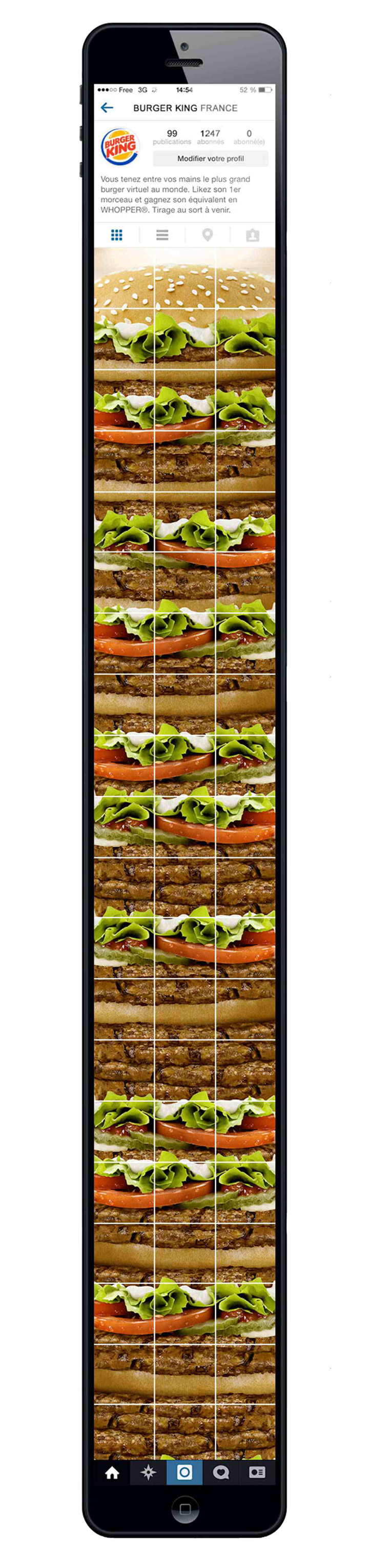 burger king dünyanın en büyük sanal burgeri
