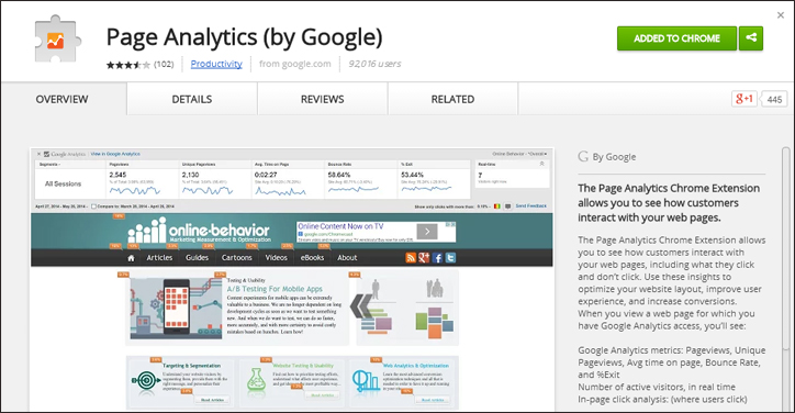 google analytics sayfa analizi