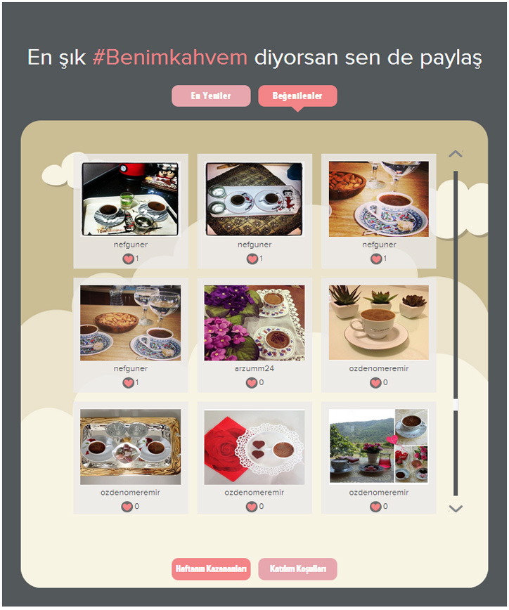 kütahya porselen instagram kampanya