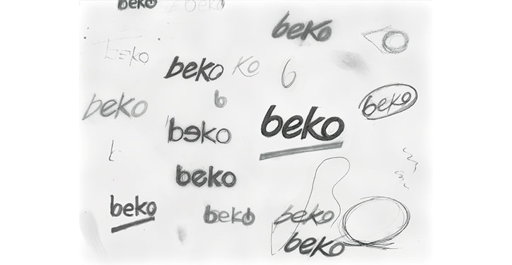 beko yeni ve dinamik logo tasarımı