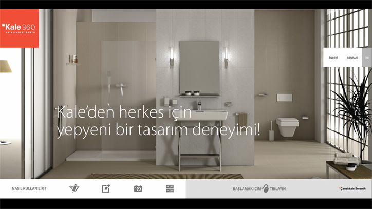 çanakkale seramik tasarım deneyimi kale 360