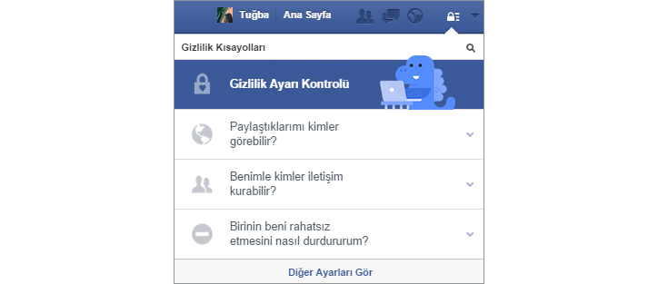 facebook gizlilik ayarlarını değiştirdi