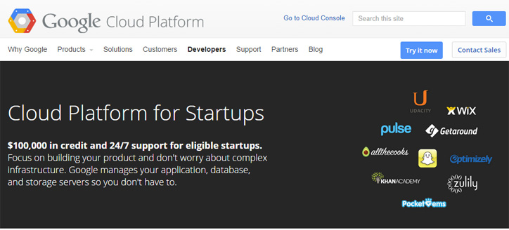 google girişimciler bulut platform