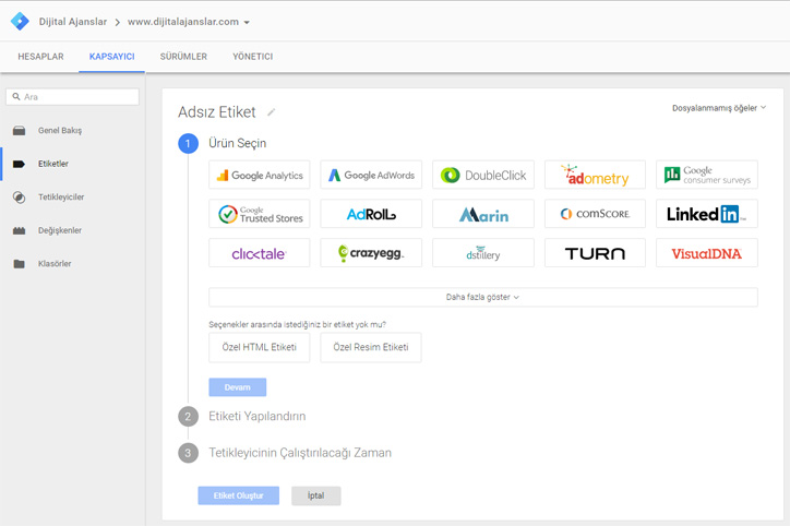 google seo tag manager