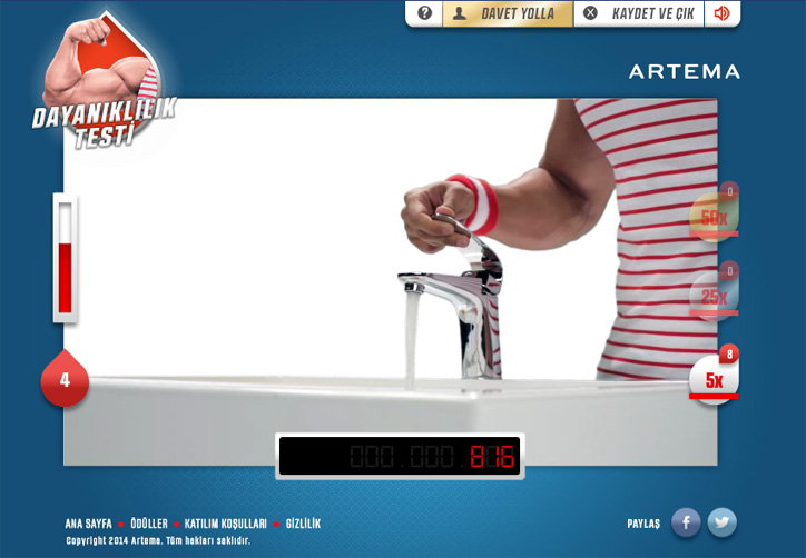 Artema Dayanıklılık Testi