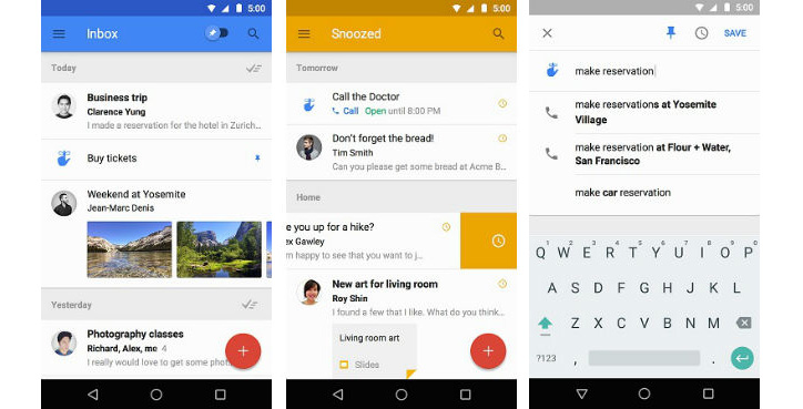 google gmail uygulaması inbox