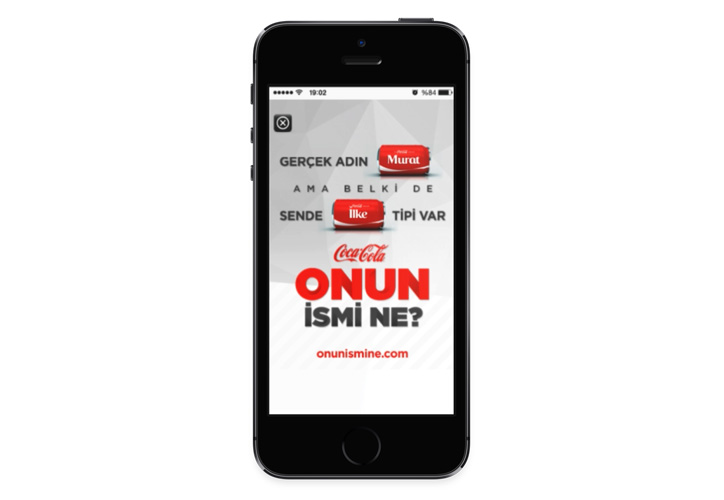 coca-cola ile seamless rich media onun ismi ne