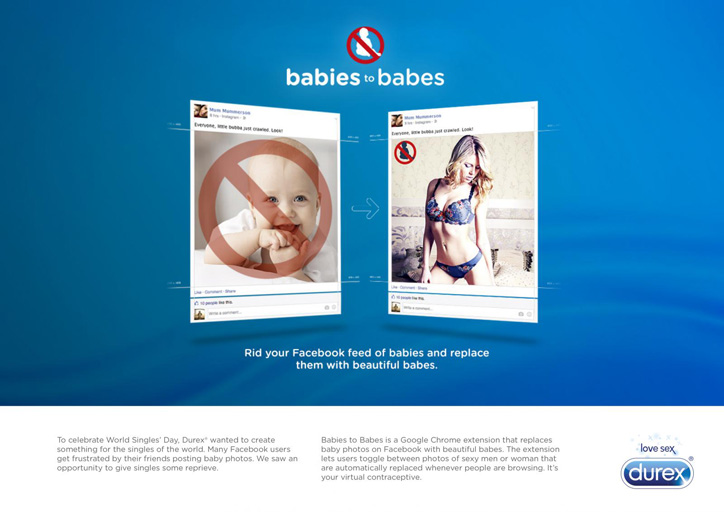 durex bekarlar günü chrome eklenti babies to babes