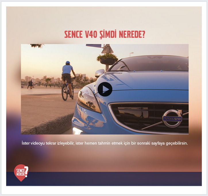 Volvo Facebook Kampanyası