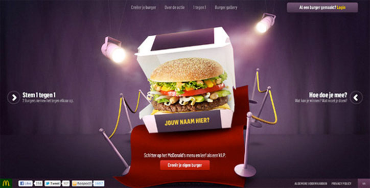 web tasarımcı burger