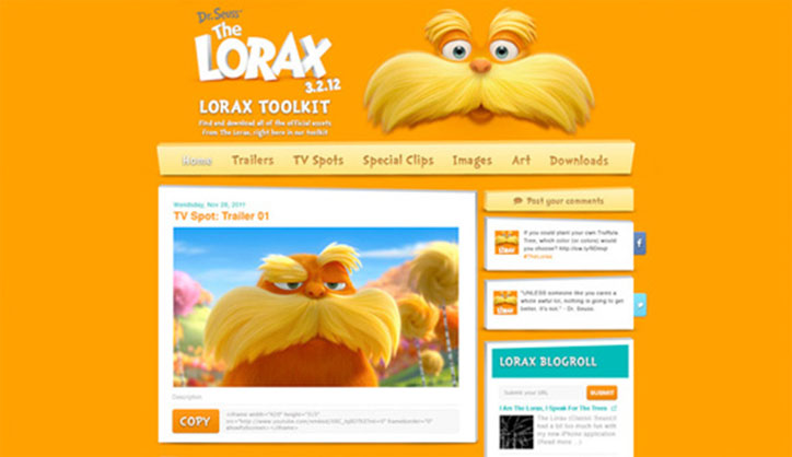 lorax portfolyo