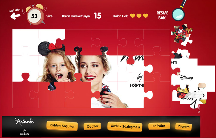 koton facebook minnie puzzle