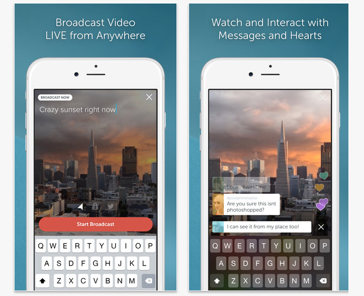 twitter canlı yayın periscope