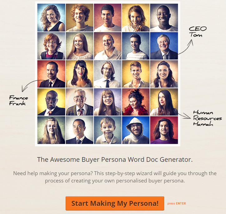ux stratejisi persona oluşturma makemypersona