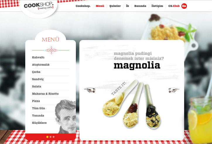 cookshop web sitesi unigate