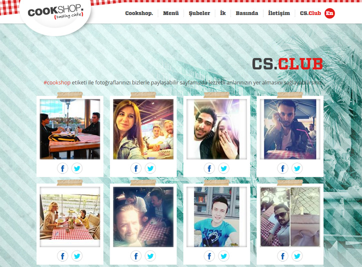 cookshop web sitesi