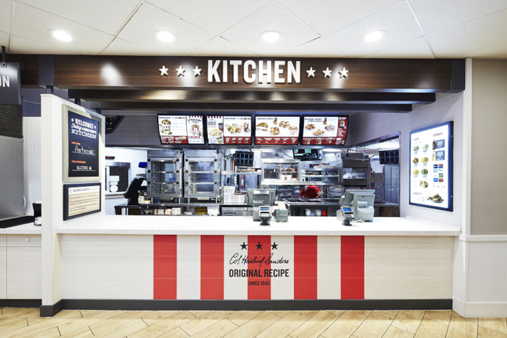 kfc restoran tasarım