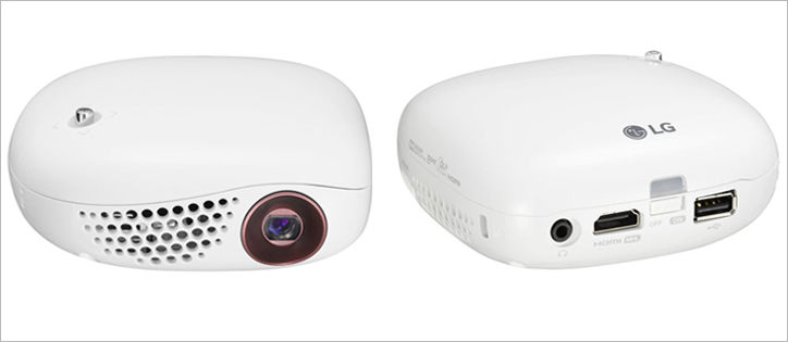 LG Minibeam Nano projektör