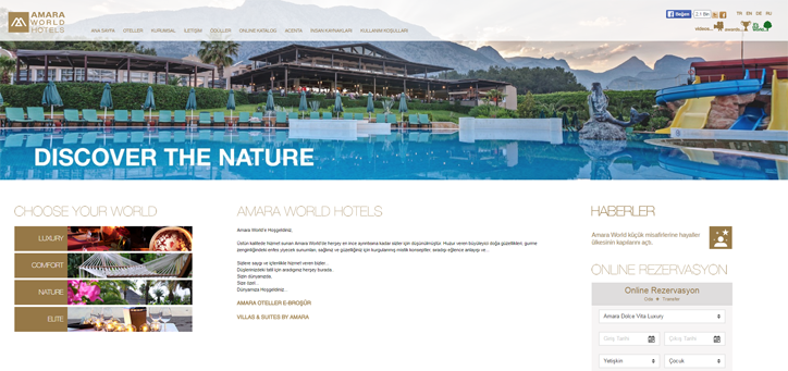 otel web tasarımı