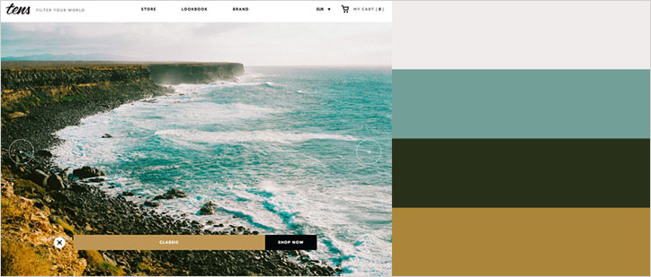 web tasarımda trend renkler