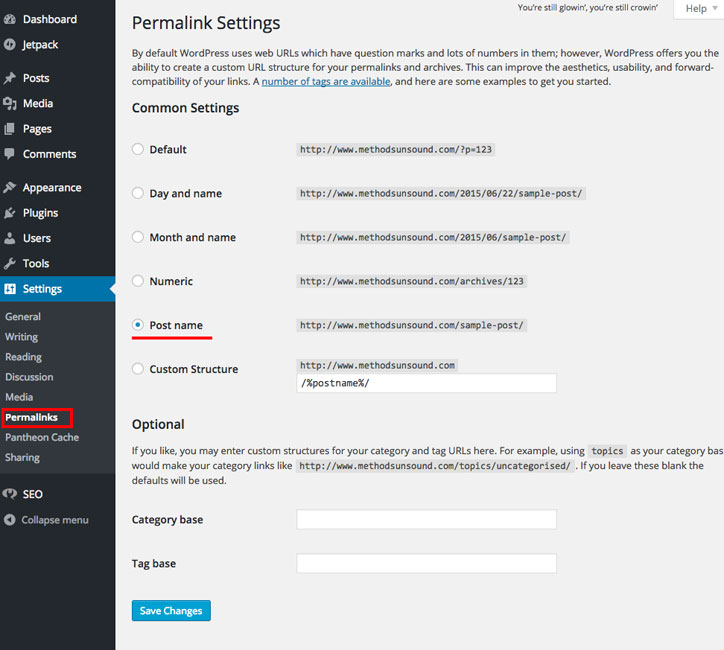 wordpress bağlantı