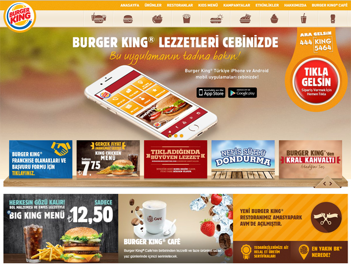 Woohoo Digital Burger King Web Awards