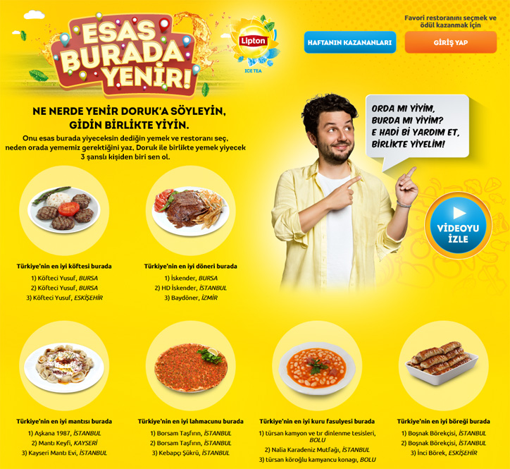 lipton ice tea esas nerde yesem