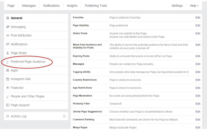 preferred-page-audience
