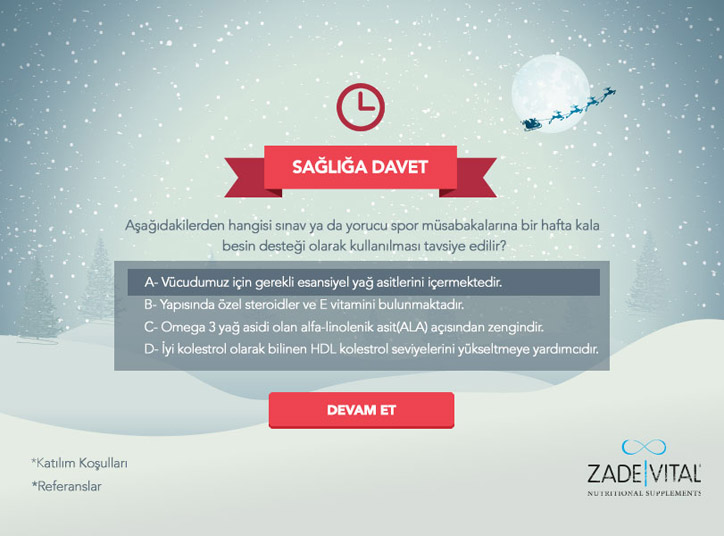 zade vital sağlıığa davet