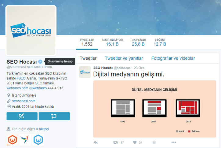 Webtures Sosyal Medya 