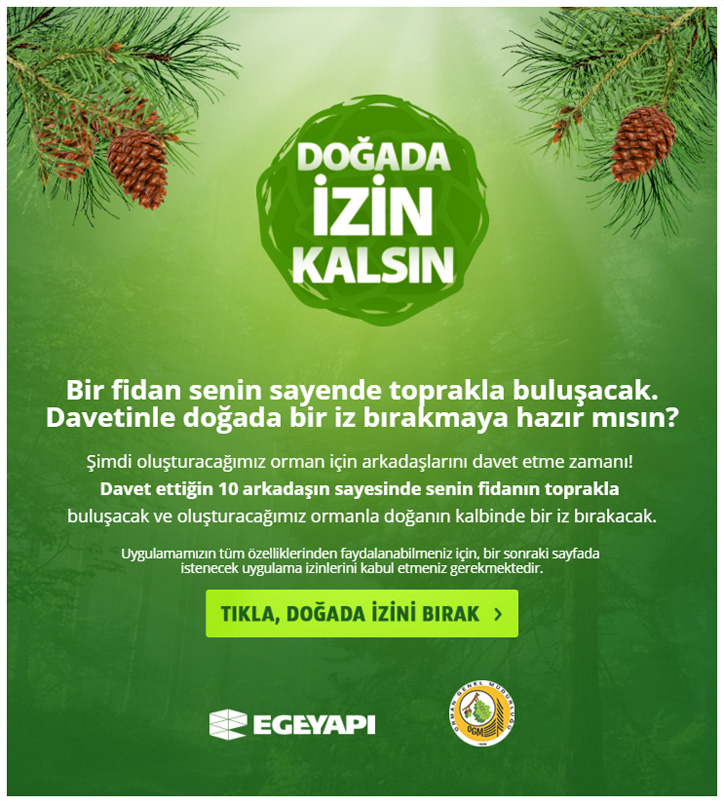 doğada izin kalsın
