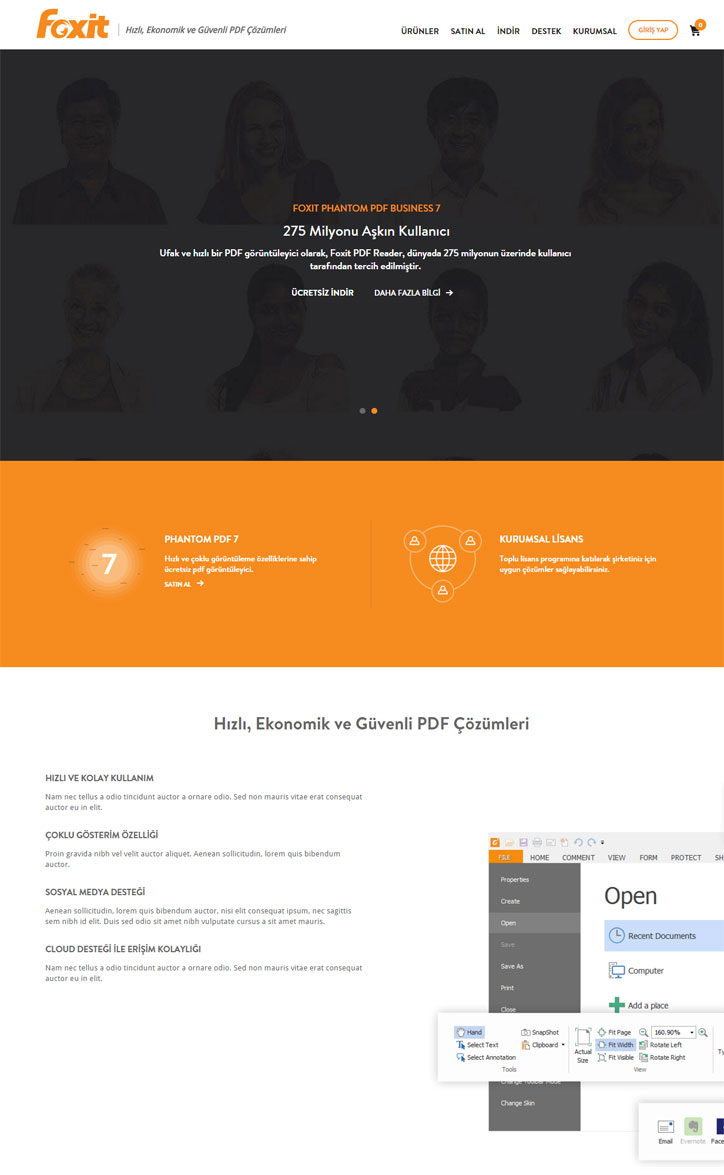 Foxit Türkiye Web Sitesi